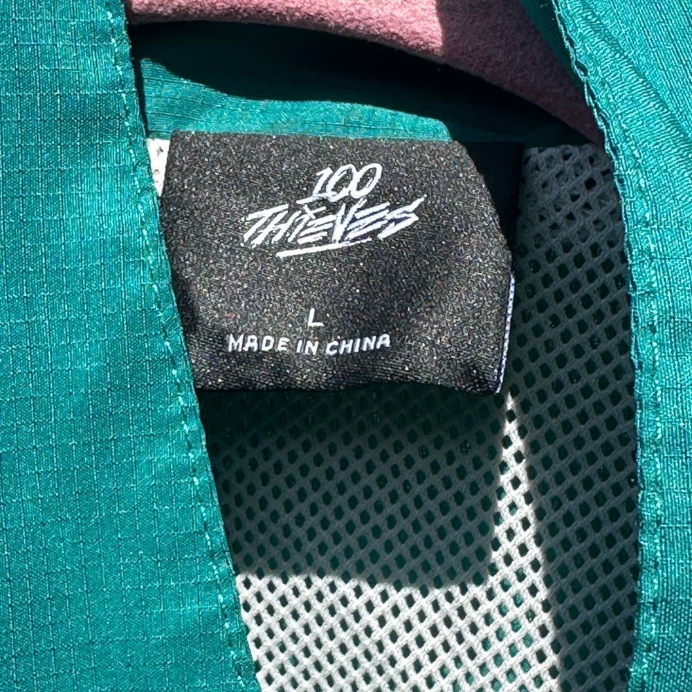 100 Thieves Teal Men's Jacket